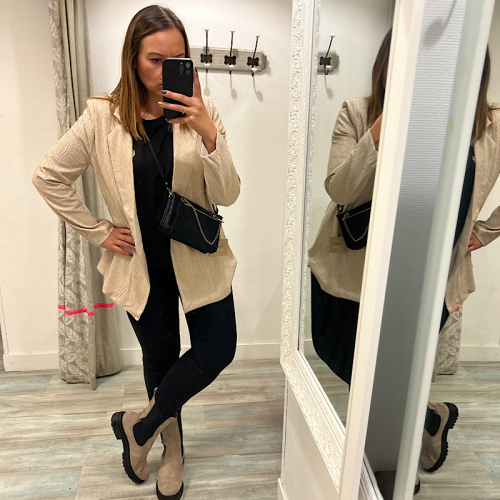 Blazer Nude